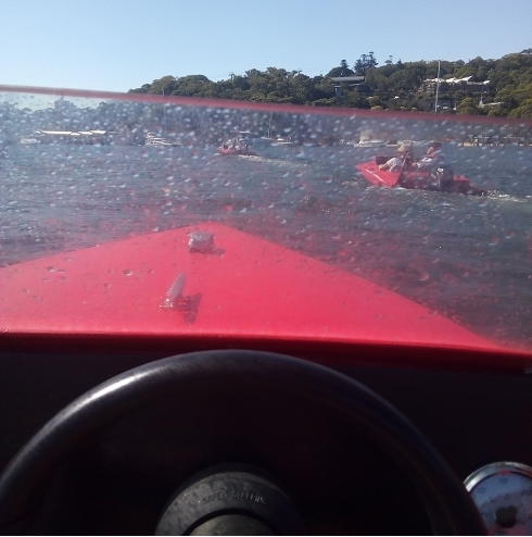 driving jetboat