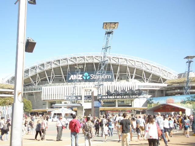 ANZスタジアムに行ってみよう！